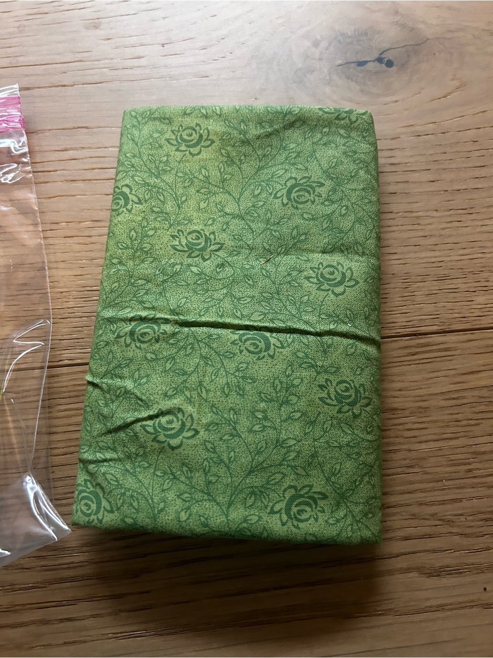 Green Floral fabric
